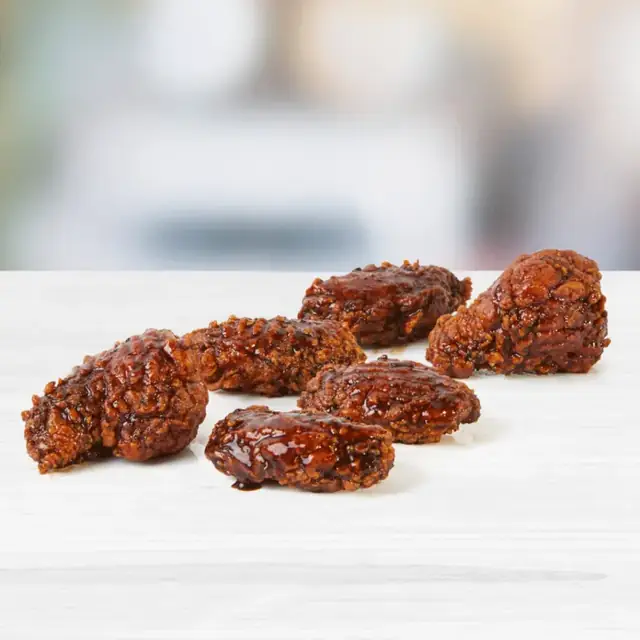 6 Sticky Wings