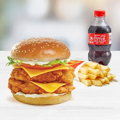DOUBLE BIG BOSS BURGER MEAL